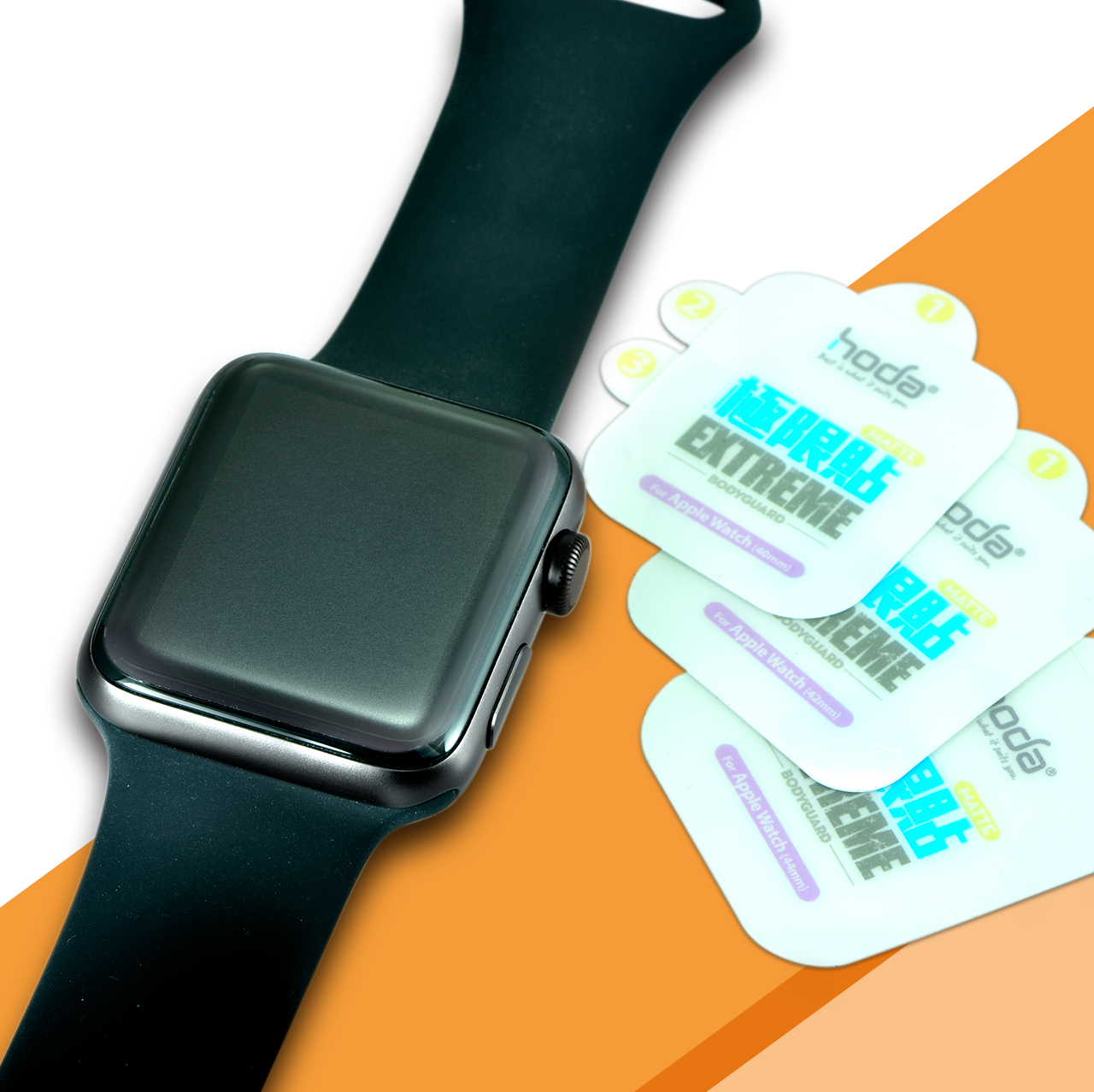 極限貼EXTBODYGUARDFor Apple Watch (40mm) it  MATTE貼REMEODYGUARDFor Apple Watch (42mm) it oda®點EMEMATTEBODYGUARDFor Apple Watch (44mm)